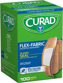 img 4 attached to 🩹 Curad Flex-Fabric Variety Pack of 600 Self-Adhesive Bandages