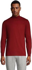 img 4 attached to Lands End Super T Mockneck Regular