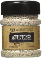 🔘 prima marketing finnabair art ingredients stones - white, 7.77 fl. oz logo