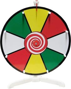 img 1 attached to 🎡 12-Inch Color Face Spinning Prize Wheel with Classic Peg Design, Ideal for Interactive Promotions and Events