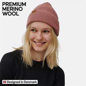 img 3 attached to 🧣 DANISH ENDURANCE Classic Merino Wool Beanie: Soft Unisex Knit Hat with Recycled Materials for Men & Women