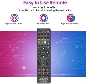 img 2 attached to 📺 Gvirtue Universal CRC-1130V Remote Control Compatible with Major Brands LCD LED HD Smart TVs - Samsung, Vizio, LG, Sony, Sharp, Panasonic, Toshiba, TCL, Hisense, Philips, JVC, Haier, Sanyo, and More