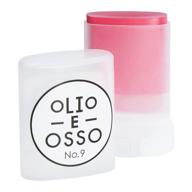 💋 olio e osso - natural lip + cheek balm, clean beauty (no. 9 spring) - non-toxic, all-natural logo