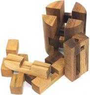 🧩 siammandalay int. cylinder interlocking puzzle - powder keg design logo