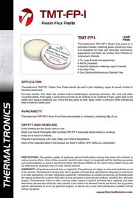 img 2 attached to Thermaltronics TMT FP 1 Rosin Flux Paste