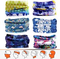 versatile headwear: joeyoung bandana, neck gaiter, head wrap, headband, balaclava, magic scarf logo