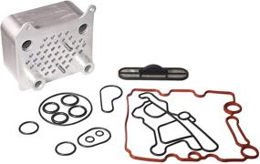 img 4 attached to 🔧 Engine Oil Cooler Kit - Ford Trucks - Powerstroke 6.0L V8 F250, F-350, F450, F550 Super Duty, Excursion, E350, E-450 - Replaces Part 3C3Z 6A642 CA, 904-228, OCK388 - Gasket Seal Kit