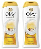 🧴 крем для тела olay с маслом ши - 23.6 унций - упаковка из 2 шт. логотип