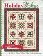 holiday wishes quilts homemade book logo