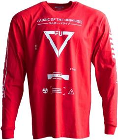 img 4 attached to Revolutionizing Men's Streetwear: Fabric Universe Techwear Graphic Clothing Unleashed