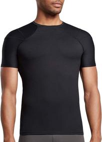 img 1 attached to Tommie Copper Men's Shoulder Centric Support Shirt: Alleviate Discomfort with Targeted Support