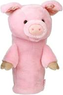 🐷 pink pig headcovers by daphne's: stylish golf accessories to protect your clubs логотип