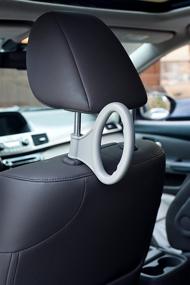 img 3 attached to 🚗 Maxsa 20120 Grab Handle Headrest Mount for Assisted Car Entry and Exit in Grey - Enhancing Accessibility and Comfort