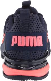 img 2 attached to PUMA AXELION Sneaker Castlerock Galaxy Black Men's Shoes