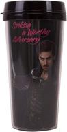 ☕️ once upon a time hook worthy adversary travel mug: the perfect companion for coffee-loving story enthusiasts логотип