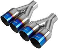 upower outlet exhaust polished stainless logo