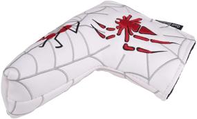 img 1 attached to 🕷️ Golf Spider Putter Head Cover with Embroidered Spider Design, Ideal for Blade Putter Clubs