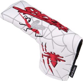 img 2 attached to 🕷️ Golf Spider Putter Head Cover with Embroidered Spider Design, Ideal for Blade Putter Clubs