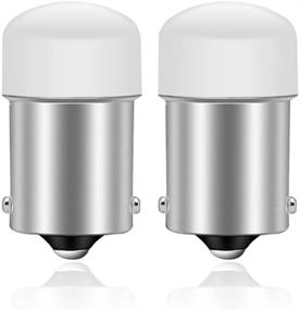 img 4 attached to 🚗 DuaBhoi 1156 Led Bulb Super Bright BA15S 1141 1003 7506 P21W 3497 1073 Replacement for Car Camper RV Reverse Brake Back Up Tail Interior Indoor Parking Outdoor Light Landscape Lighting 2PCS White: Efficient Lighting Solution for Vehicles and Outdoor Spaces