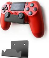 🎮 monzlteck ps4 controller wall mount - dualshock 4, custom design, screw-free application (single) logo