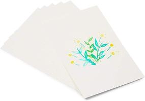 img 3 attached to 🎨 Cold Press Watercolor Paper - Ideal for Artists and Beginners with 100 Sheets (6 x 9 in)