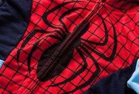 img 1 attached to Rling Spiderman Costume Hoodie Jacket: Unleash Your Inner Superhero in Style!