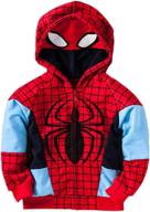 rling spiderman costume hoodie jacket: unleash your inner superhero in style! logo