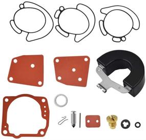 img 3 attached to 🔧 High-quality Carburetor Repair Kit for Johnson Evinrude V4 V6 90-175 HP - Easy Repair Solution (Part #438996 18-7247)