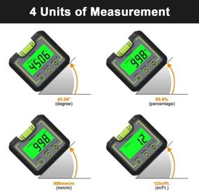 img 3 attached to 🔍 Huepar Automotive Inclinometer 0-360° for Fast and Precise Measurements