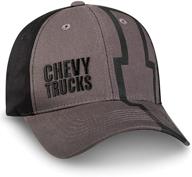 🚚 black and gray chevrolet truck hat logo