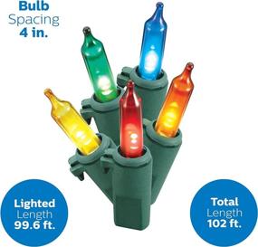 img 2 attached to 💡 Vibrant MAGNAVOX 300lt Multicolored LED Smooth Mini Lights - Illuminate with Style