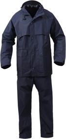 img 1 attached to Rothco Piece Microlite Rainsuit Navy