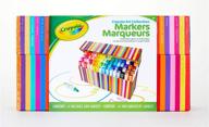 crayola pip squeaks marker set - 64 count, washable mini markers, perfect gift for kids logo