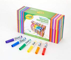 img 2 attached to Crayola Pip Squeaks Marker Set - 64 Count, Washable Mini Markers, Perfect Gift for Kids