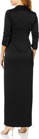 img 1 attached to Halston Womens Satin Tuxedo Black