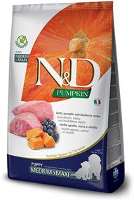 img 3 attached to 🐶 Farmina N&D Puppy Dry Dog Food: Grain-Free Pumpkin Lamb & Blueberry - Medium/Maxi, 5.5 lbs