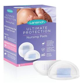 img 4 attached to 🤱 Lansinoh Ultimate Protection Disposable Nursing Pads, 50 Count - Discontinued Edition