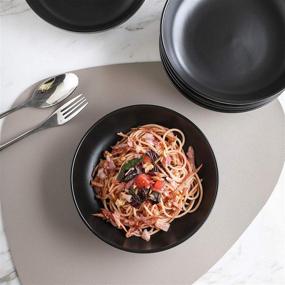 img 1 attached to 🥗 Salad Pasta Serving Dish by Selamica Porcelain