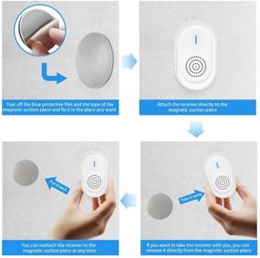 img 1 attached to 🔔 Rechargeable Caregiver Call Button for Elderly at Home, Wireless Nurse Call Bell for Elderly Monitoring & Alert Button for Seniors - Includes 1 Battery and 2 Call Buttons
