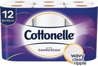 🚽 cottonelle ultra comfort care toilet paper, 12-pack - big roll value bundle logo