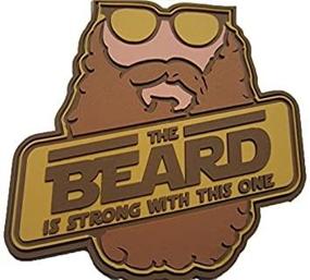 img 4 attached to 🧔 The Robust Beard: PVC Morale Patch