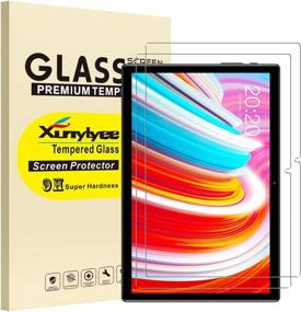 img 4 attached to [2-Pack] XunyLyee Tempered Glass Screen Protector for TECLAST M40 10.1 Inch - Anti-Scratch Protection for Teclast P20HD / TECLAST M40
