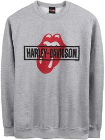 img 1 attached to Harley Davidson Rolling Stones Pullover Sweatshirt