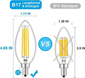 img 3 attached to 🔦 CRLight Candelabra Equivalent: Lengthened Chandelier Industrial Electrical and Lighting Components - Unleash the Brilliance