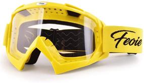 img 4 attached to Motorcycle Motocross Goggles Downhill Windproof