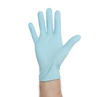 🧤 halyard blue nitrile exam gloves: powder-free, medium, 5.9 mil (case of 1000) - superior protection for medical professionals logo