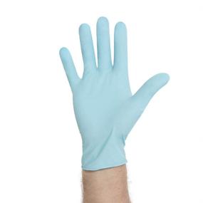 img 4 attached to 🧤 Halyard Blue Nitrile Exam Gloves: Powder-Free, Medium, 5.9 Mil (Case of 1000) - Superior Protection for Medical Professionals