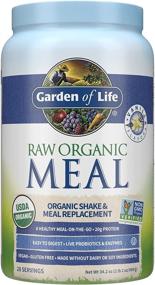 img 4 attached to 🌱 Garden of Life Raw Organic Meal Replacement Powder - Vanilla, 28 Servings, 20g Plant-Based Protein Powder with Superfoods, Greens, Vitamins, Minerals, Probiotics & Enzymes - All-in-One Shake for Meal Replacement