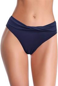 img 3 attached to 👙 Shekini Women's High Waisted Swimsuit Bottoms - Clothing, Swimsuits & Cover Ups for Women