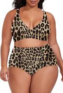 👙 sovoyontee womens waisted swimsuit: stylish bathing women's clothing in swimsuits & cover ups logo